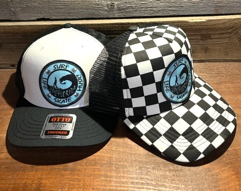 CaliFlorida Skate Wave Patch Hat