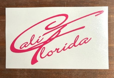 CaliFlorida Logo Sticker