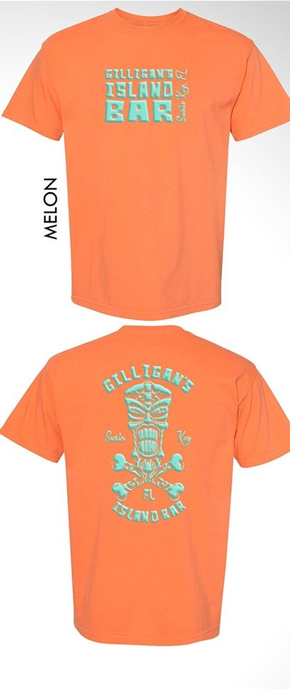 Tiki Crossbones Puff T-Shirt