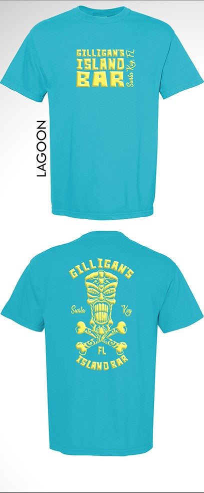 Tiki Crossbones Puff T-Shirt