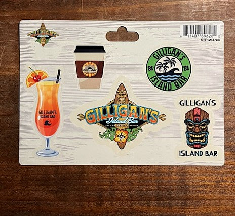Gilligan's and Mojo Sticker Pack